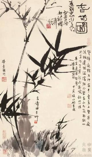 lot 0275 行书五言诗 镜框 纸本 启功 97×59cm 估价:RMB 200,000-300,000