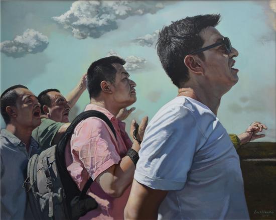 刘文沫 《消失的视野》 布面油画120x150cm 2015