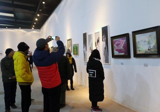 上尚画廊小微精品展区