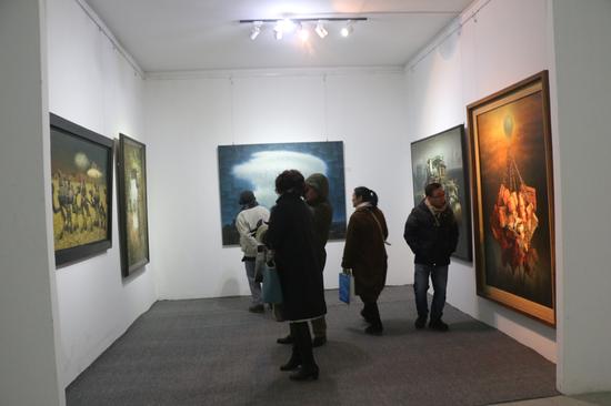 进驻上上当代艺术长廊留德著名艺术家陈泽鲲个人空间