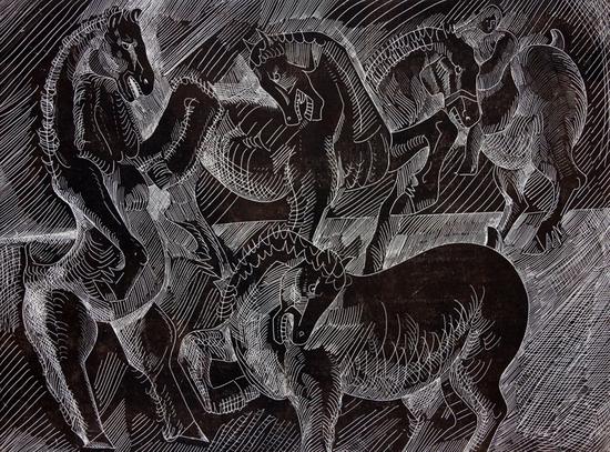 古冰——起家 39.5x53cm 2002(学术主持,古冰-1
