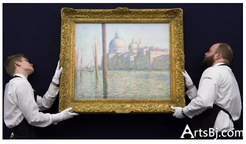 莫奈作品《威尼斯大运河》