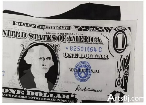 安迪·沃霍尔作品《一美元钞票》