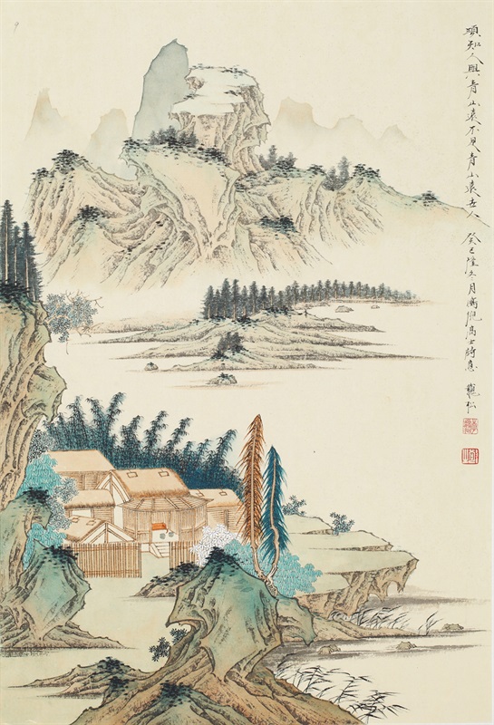 李巍松山水画