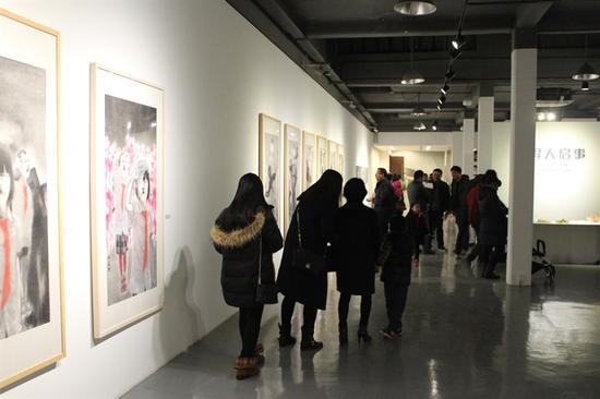 “寻人启事——张正民个展” 展览现场