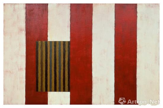 《微暗的火》 243.8 x 372.1cm 1988年 亚麻布面油画