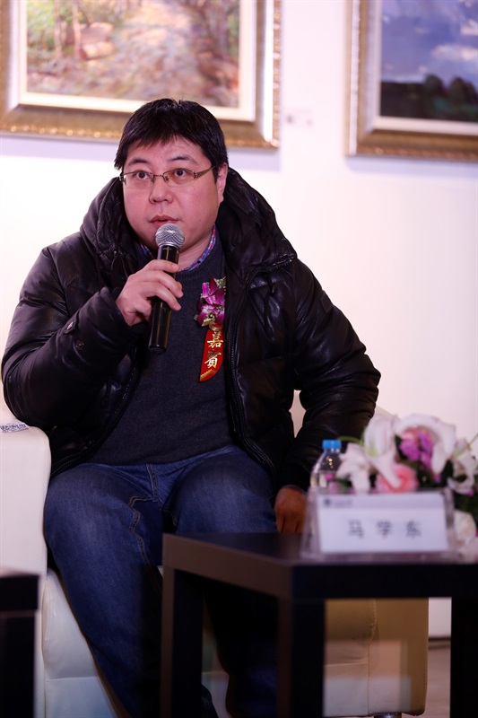 论坛嘉宾：马学东，艺术市场研究中心(AMRC)执行总监