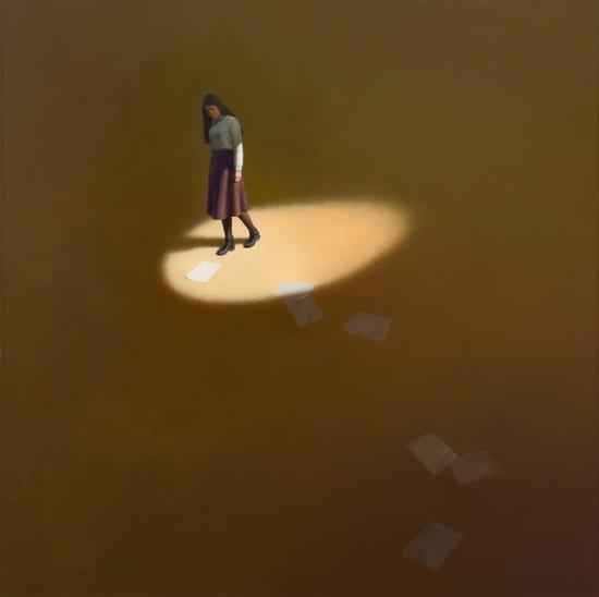 曾沂聂《散落的回忆》100CMX80CM
