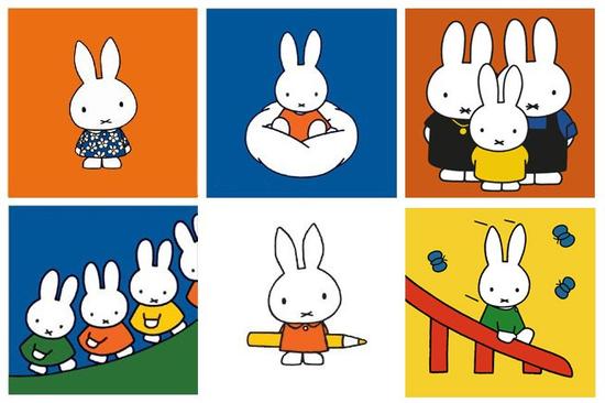 迪克·布鲁纳笔下的米菲 图片：Dick Bruna