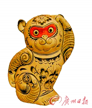 民间陶瓷猴
