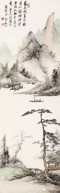 启功山水20幅：用心听石可聆天籁|网艺缀英|天津美术网-天津美术