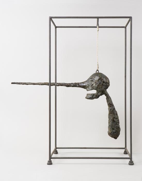 阿尔贝托·贾科梅蒂 鼻子 1947 (version in 1949)  铜 80.9 x 70.5 x 40.6 cm  Collection Fondation Giacometti, Paris, inv. 1994-0017  © Estate Giacometti (Fondation Giacometti + ADAGP) Paris, 2015阿尔贝托·贾科梅蒂 鼻子 1947 (version in 1949)  铜 80.9 x 70.5 x 40.6 cm  Collection Fondation Giacometti, Paris, inv. 1994-0017  © Estate Giacometti (Fondation Giacometti + ADAGP) Paris, 2015