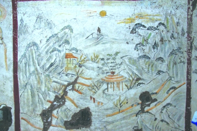 韩休墓壁画