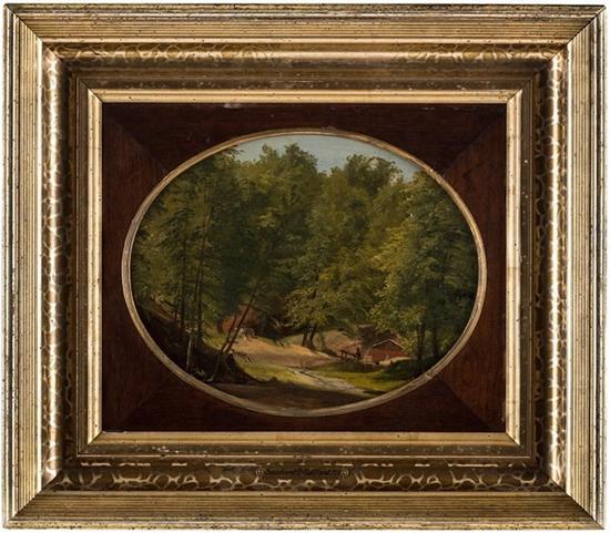 Lot 23风景画 桑弗德·罗宾逊·吉弗德(Sanford Robinson Gifford)(AMERICAN 1823-1880)