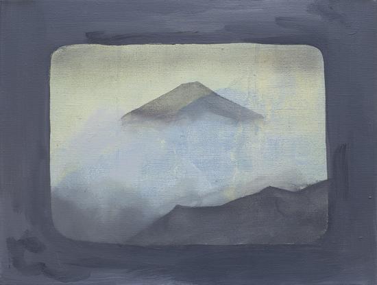 《远山》布面油画、丙烯30cmX40cm 2015