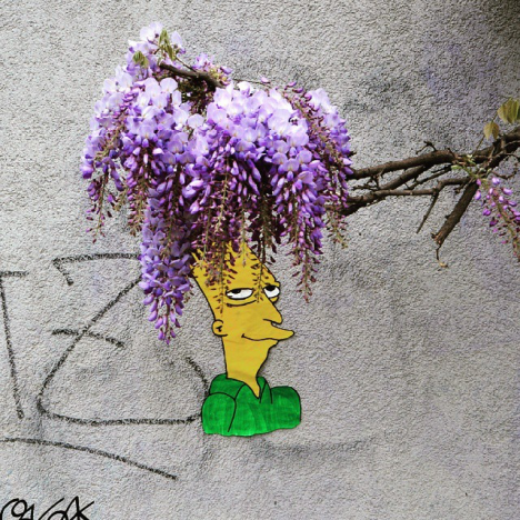 Floral Sideshow Bob by OakOak