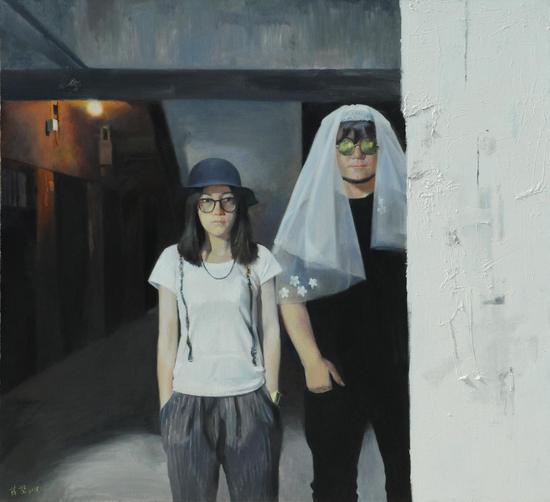 路径胡昌茕夏理斌薛堃张恒油画研究展在京举办