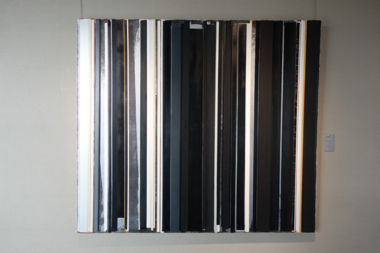 广州美术学院：刘可《Stare15》165×180cm 综合材料 2013年（2015年重画）