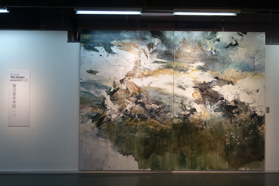 鲁迅美术学院：王岩《沧浪悠迹》300×400cm 布面丙烯 2015年