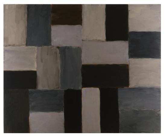 Wall of Light_North,Oil on linen,274 x 335.5 cm,2007,光之壁·北方,亚麻布面油画,274 x 335.5 厘米,2007年，__Sean Scully Studio