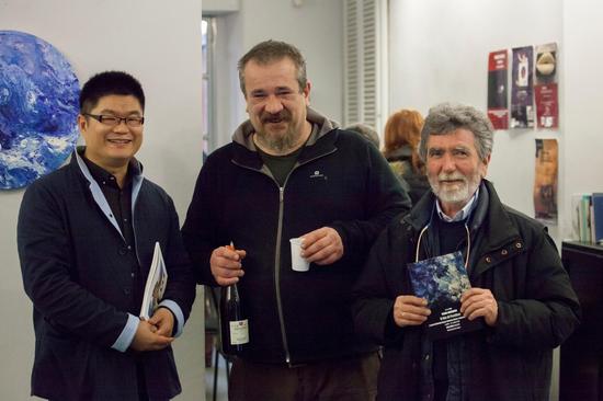 王清州个人画展北京之蓝在意大利都灵举行_展