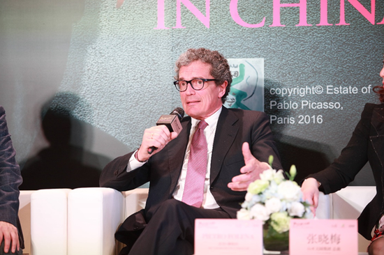 意大利Metamorfosi文化艺术协会主席Pietro Folena（彼得?佛勒纳）