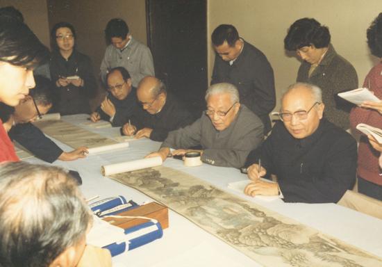 1985年11月 上海博物館 楊健供稿