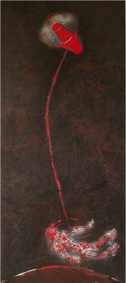 ������ϵ��  ֽ��ˮī 144x366cm 2009