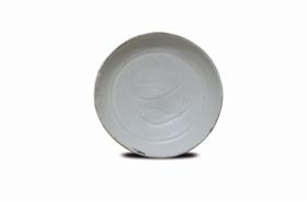 宋代定窑白釉刻划水波双鱼纹洗_瓷器陶艺_新浪收藏_新浪网