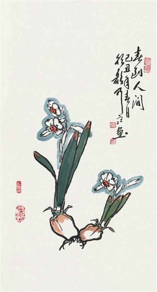 杨乃寒作品《春到人间》