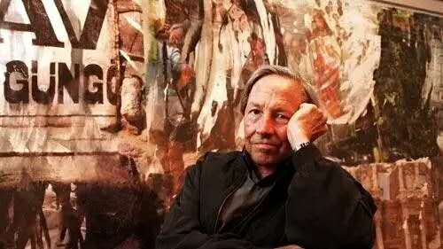 波普艺术代表人物:罗伯特劳申伯格