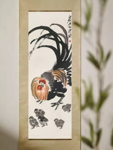Lot 138
齐白石(1864-1957) 五子登科