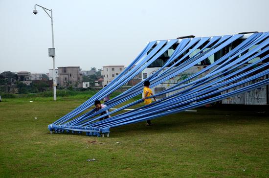 《驿站》甘文泉 刘汉作品