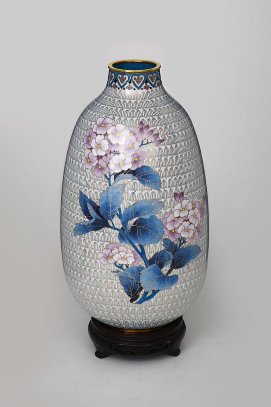 景泰蓝 “日赢” 中国工艺美术大师 戴嘉林作品