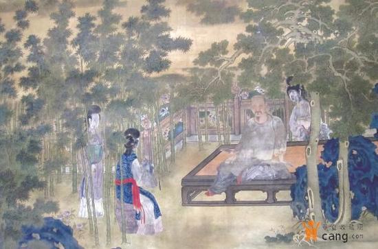 日逐幽篁影风披菡萏香:康熙冯溥佳山堂消暑图