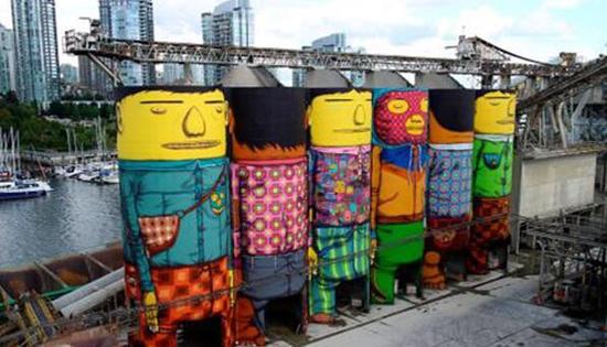 奥斯格密欧斯（OSGEMEOS） 《瞬间》（Efêmero）2016年