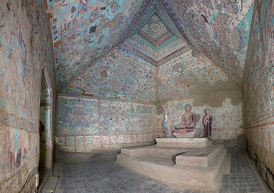 ��86���ھ������ƣ�(848�C907 CE)���ػ�Ī�߿� ͼƬ�� Courtesy the Dunhuang Academy.