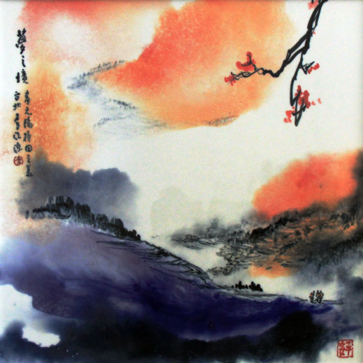 ����Դ����֮���� 55 X 56 cm �ɰ廭 2015