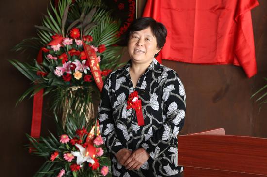 通州区关心下一代工作委员会何慧英副主任为揭牌仪式致辞