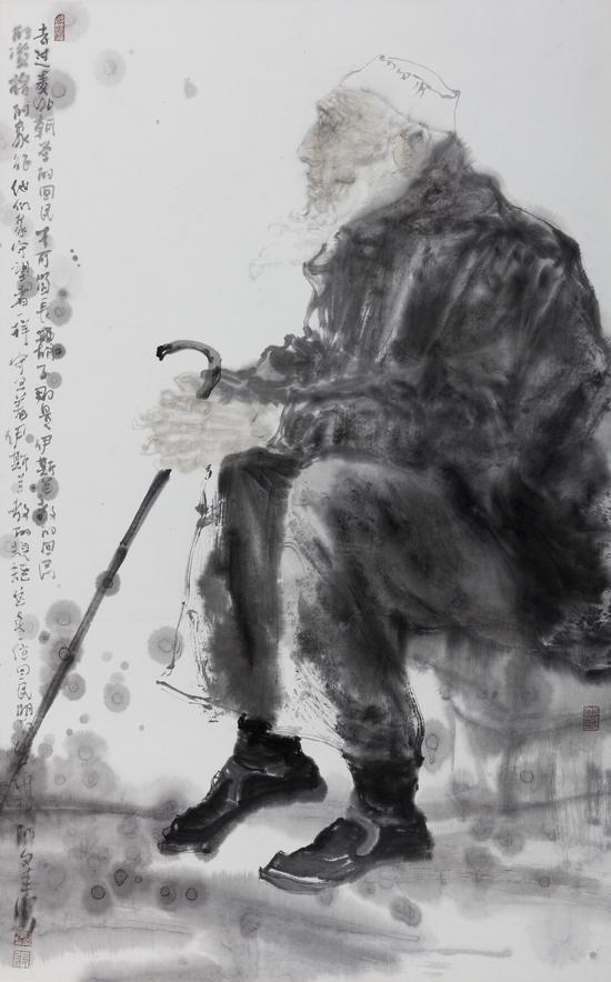张文来新现实主义水墨画展亮相深圳|中国画|天津美术网-天津美术