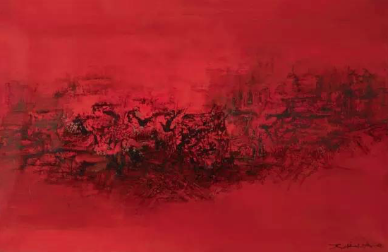 赵无极 5.12.61
布面 油画
1961年作
成交价:RMB 20,700,000