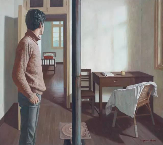 袁庆一 春天来了 
布面 油画
170 × 189 cm
1984年作
成交价：RMB 21,275,000
