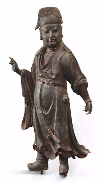 明 王世襄旧藏青铜张仙像
成交价:RMB 2,645,000