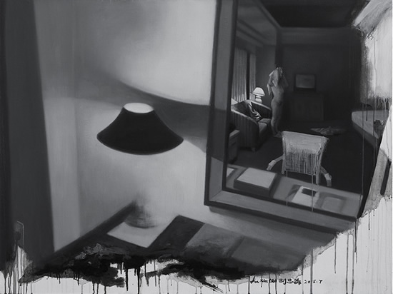 房间--2 _ Room No.2(120x90cm)布面油画2015