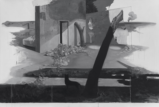 无关的风景之三_ Irrelevant Scenery No.3(200x300cm)布面油画 2016