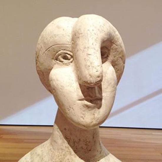 巴勃罗·毕加索，《女子半身像（玛丽•特蕾莎）》（1931）