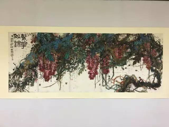 “中华腾飞”君寿书画展开幕式现场照片 (5)