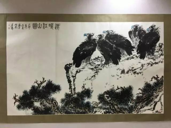 “中华腾飞”君寿书画展开幕式现场照片 (13)