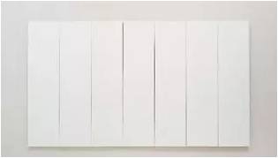 Robert Rauschenberg ,White Painting白色绘画,油画, 1951