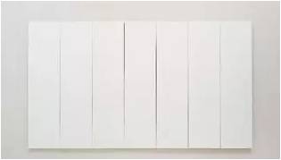 Robert Rauschenberg ，White Painting白色绘画，油画， 1951